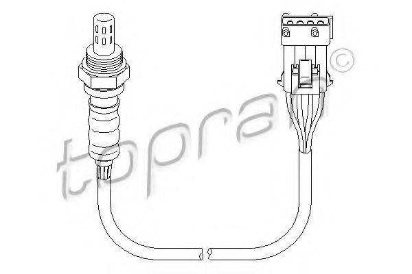 TOPRAN 721861 Лямбда-зонд