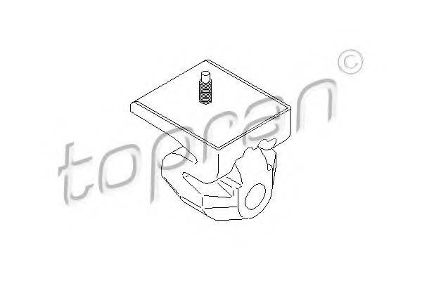TOPRAN 721952 Кронштейн, глушник