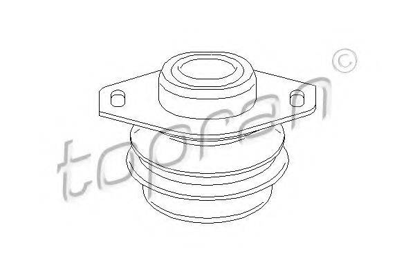 TOPRAN 720185 Підвіска, двигун