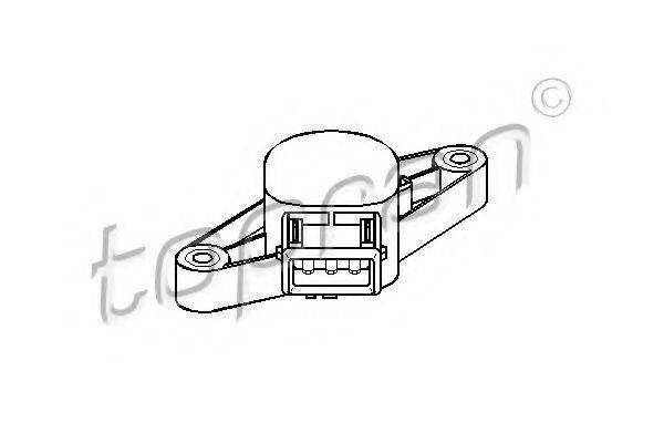 TOPRAN 721910 Датчик, положення дросельної заслінки