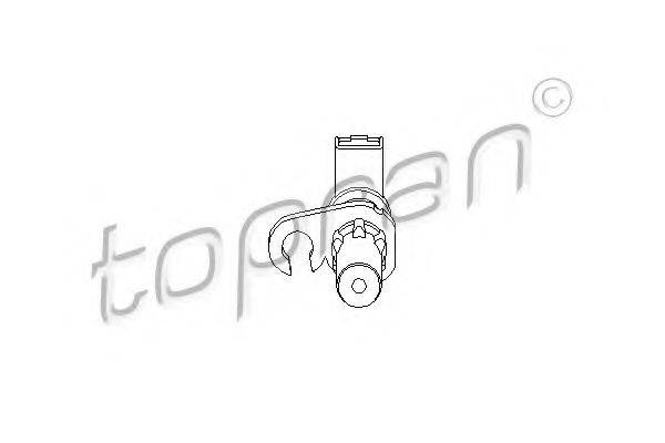 TOPRAN 721676 Датчик частоти обертання, керування двигуном