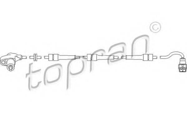 TOPRAN 721602 Датчик, частота обертання колеса