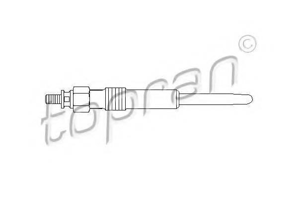 TOPRAN 720280 Свічка розжарювання