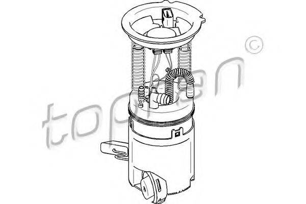 TOPRAN 401637 Паливний насос