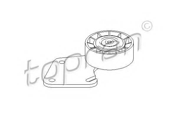 TOPRAN 722408 Натягувач ременя, клинового зубча