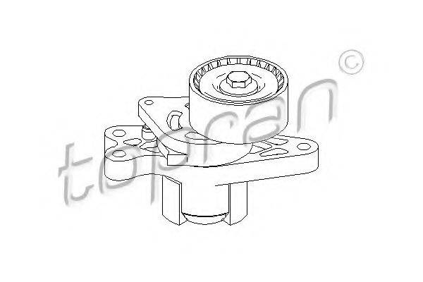 TOPRAN 722416 Натягувач ременя, клинового зубча