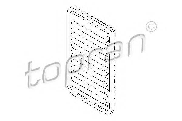 TOPRAN 207723 Повітряний фільтр
