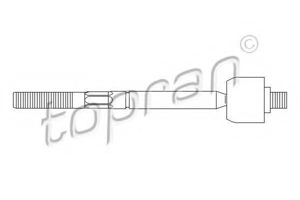 TOPRAN 700686 Осьовий шарнір, рульова тяга
