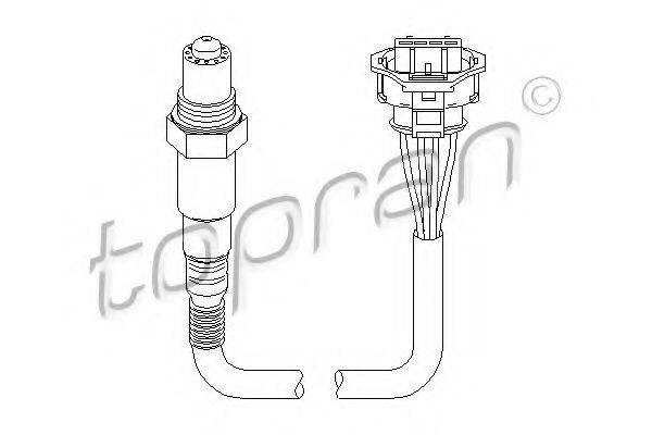 TOPRAN 207878 Лямбда-зонд