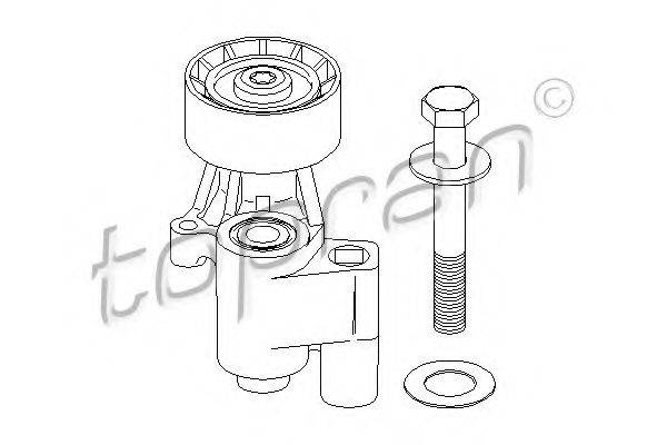 TOPRAN 722407 Пристрій для натягу ременя, ремінь ГРМ