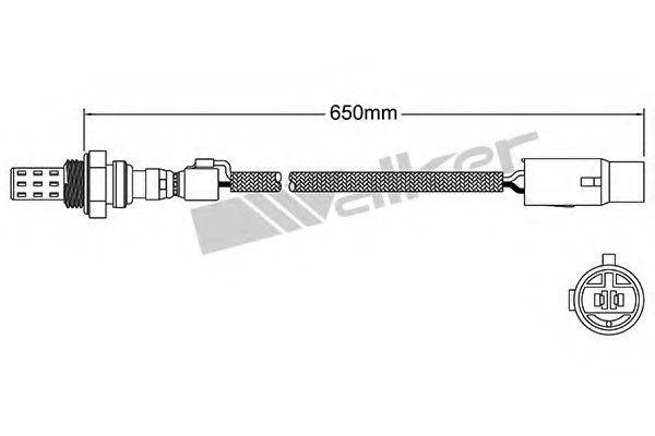 WALKER PRODUCTS 25022002 Лямбда-зонд