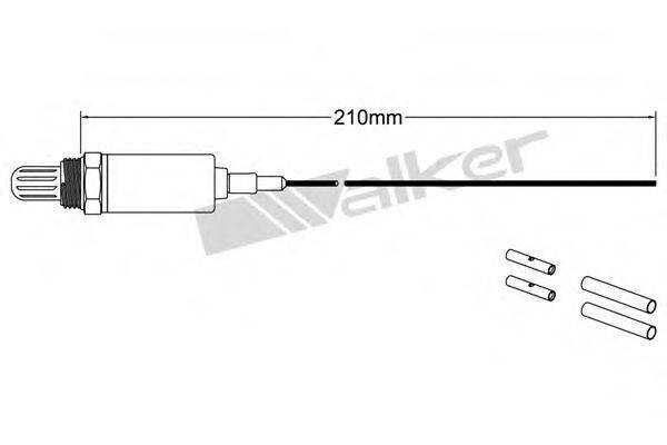 WALKER PRODUCTS 25021000 Лямбда-зонд