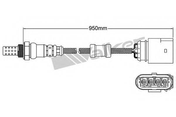 WALKER PRODUCTS 25024494 Лямбда-зонд