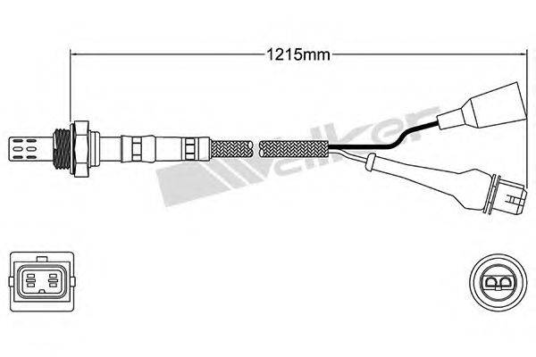 WALKER PRODUCTS 25023048 Лямбда-зонд