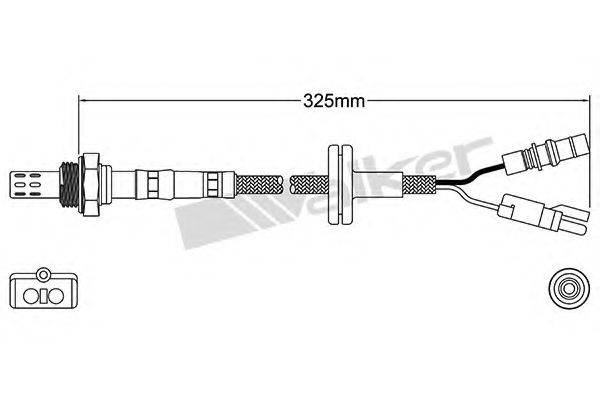 WALKER PRODUCTS 25023067 Лямбда-зонд