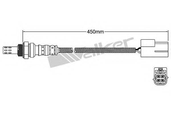 WALKER PRODUCTS 25024865 Лямбда-зонд