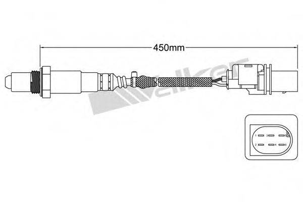 WALKER PRODUCTS 80095008 Лямбда-зонд