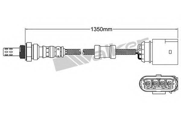 WALKER PRODUCTS 25024576 Лямбда-зонд