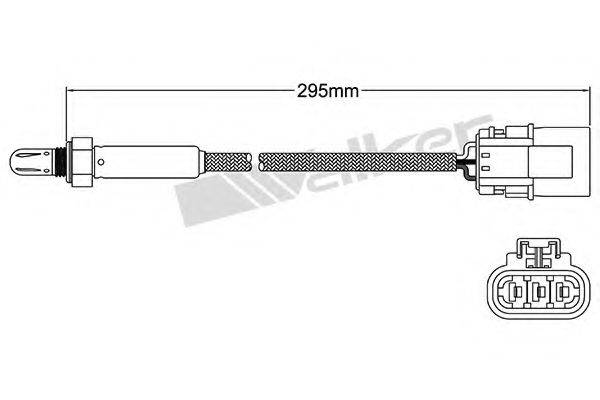 WALKER PRODUCTS 25023523 Лямбда-зонд