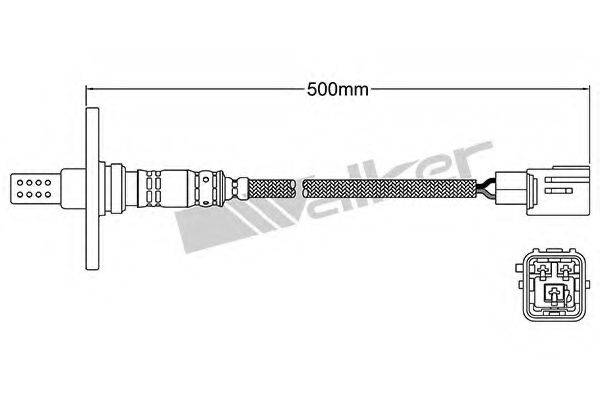 WALKER PRODUCTS 25023052 Лямбда-зонд