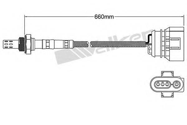 WALKER PRODUCTS 25024594 Лямбда-зонд