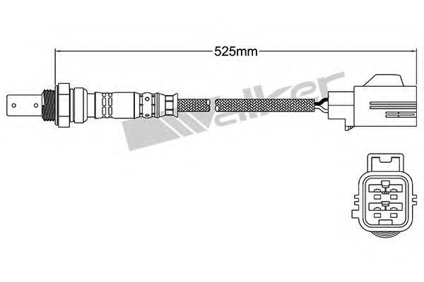 WALKER PRODUCTS 25054010 Лямбда-зонд