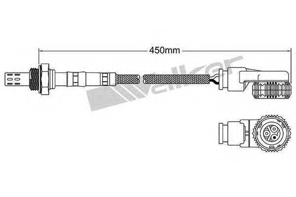 WALKER PRODUCTS 25023074 Лямбда-зонд