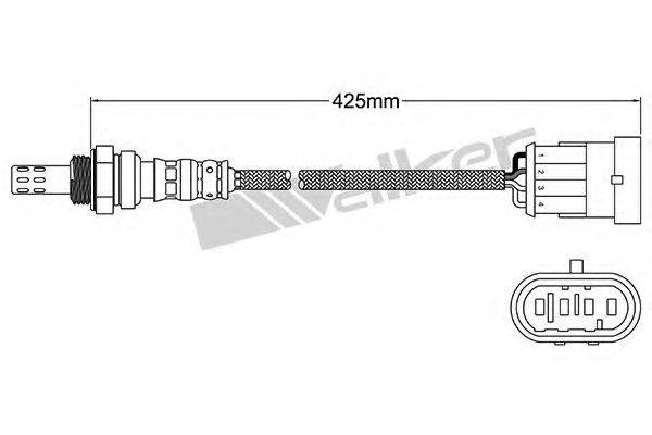 WALKER PRODUCTS 250241013 Лямбда-зонд