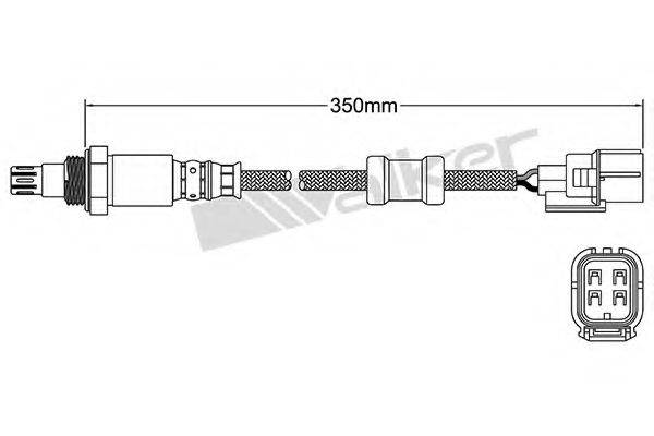 WALKER PRODUCTS 25054038 Лямбда-зонд