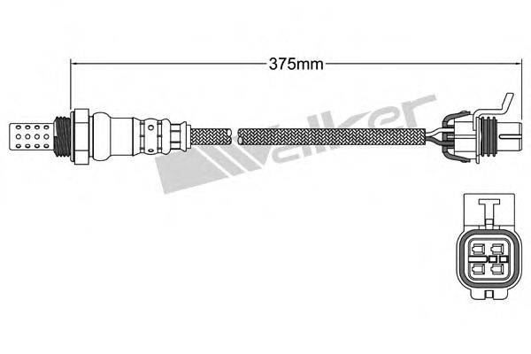 WALKER PRODUCTS 25024773 Лямбда-зонд