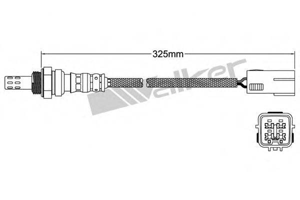 WALKER PRODUCTS 25024872 Лямбда-зонд