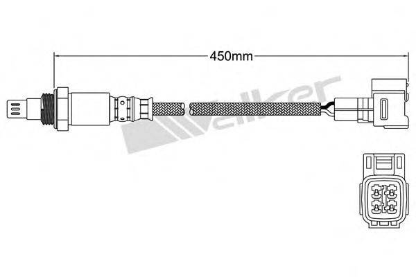 WALKER PRODUCTS 25054099 Лямбда-зонд