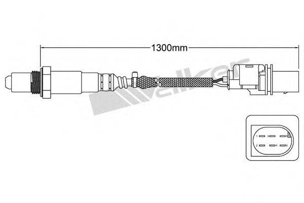 WALKER PRODUCTS 80095011 Лямбда-зонд