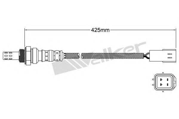 WALKER PRODUCTS 25024772 Лямбда-зонд