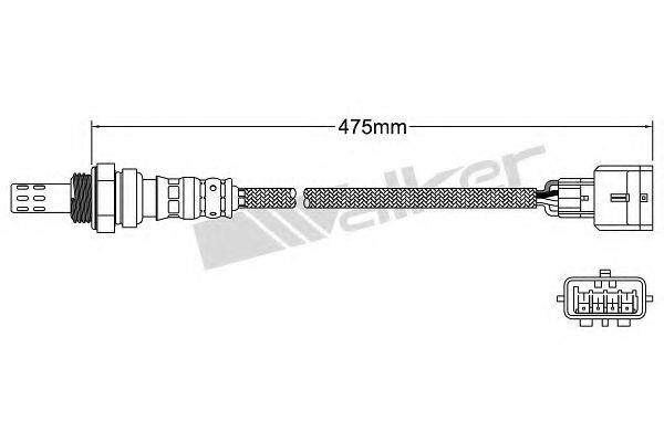 WALKER PRODUCTS 250241103 Лямбда-зонд