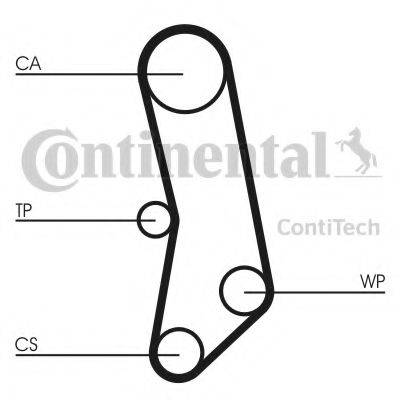 CONTITECH CT503 Ремінь ГРМ