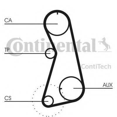 CONTITECH CT630K1 Комплект ременя ГРМ