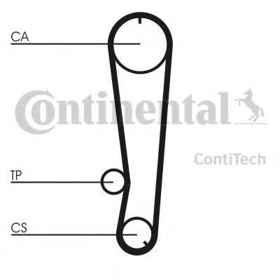 CONTITECH CT655 Ремінь ГРМ