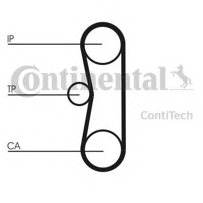 CONTITECH CT662K1 Комплект ременя ГРМ