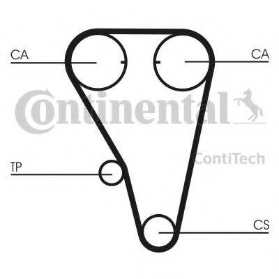 CONTITECH CT803 Ремінь ГРМ