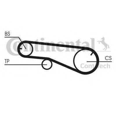 CONTITECH CT991K3 Комплект ременя ГРМ