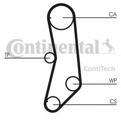 CONTITECH CT997K1 Комплект ременя ГРМ