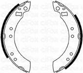 CIFAM 153103 Комплект гальмівних колодок