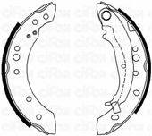 CIFAM 153266 Комплект гальмівних колодок