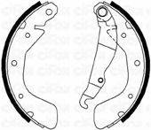 CIFAM 153308 Комплект гальмівних колодок