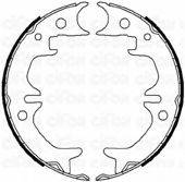 CIFAM 153444 Комплект гальмівних колодок, стоянкова гальмівна система