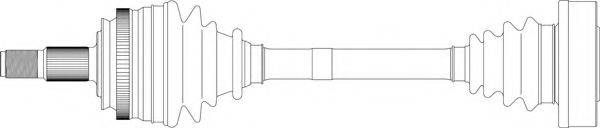GENERAL RICAMBI AR3050 Приводний вал