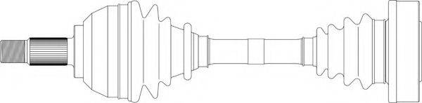 GENERAL RICAMBI AR3067 Приводний вал