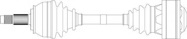 GENERAL RICAMBI AR3080 Приводний вал