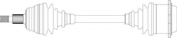 GENERAL RICAMBI WW3229 Приводний вал